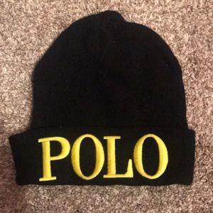 POLO Ralph Lauren Black winter hat